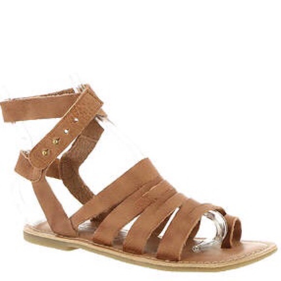 Anthropologie Shoes - Anthropologie Sbicca “Novus” Tan Gladiator Sandals